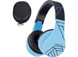 Cuffie Over-Ear Per Bambini Con Limitazione Del Volume A 85 Db, Pieghevoli, Bluetooth 5.3, Micro Sd, Wireless E Cavo, Microfono Integrato Per Telefono Cellulare/Tablet