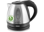Bollitore In Acciaio Inox, 1,2 Litri, 1500 Watt, Base Cablata A 360° -> Bollitore Senza Fili, Senza Bpa, Elemento Riscaldante Coperto, Autospegnimento