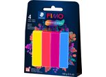 Fimo 8043-S1 Fimo Professional Modelliermasse-Set "True Colours"", 4Er Set"