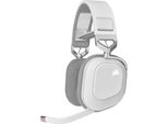 Cuffie Da Gioco Multipiattaforma Rgb Wireless - Dolby Atmos - Microfono Omnidirezionale - Compatibile Con Icue - Pc, Mac, PS5, PS4 - Bianco