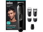 Regolabarba/Tagliabarba 6 In 1, Trimmer/Tagliacapelli Per Uomo, Tagliacapelli, Accessori Per Pettine, 50 Minuti Di Autonomia Senza Fili