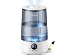 Umidificatore Camera Da Letto Top-Fill, 3.6L 360°Cool Mist 34H Permanente, Silenzioso 23Db (Silentspary Tech) Piccolo, Nursery Baby, Bpa Free, Diffusore Di Aromi