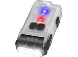 Boruit V15 Torcia Led Ricaricabile 1200 Lm Luminosa Mini Torcia Portachiavi Magnete 80° Rotazione 10 Modalità IP67 Impermeabile Piccola Torcia Ca