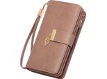 Portafoglio Da Donna Grande Con Molti Scomparti, Portafoglio In Pelle Da Donna Grande Con 24 Scomparti Per Carte, Portafoglio Da Donna Rfid Portafoglio Da Donna Lungo Con Scomparto Per Cellulare E Zip