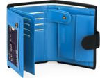 Portafogli Da Uomo Con Protezione Rfid, Portafoglio Grande In Vera Pelle Da Uomo In Formato Verticale, Portafoglio Trifold Da Uomo, Portafoglio Portamonete