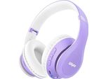 Con 65 Ore Di Autonomia, 6 Modalità Di Suono Eq, Cuffie Over-Ear Stereo Hifi Con Microfono, Cuffie Bluetooth 5.3 Pieghevoli Per Viaggi/Ufficio/Telefono Cellulare/Tv/Pc