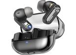 Bluetooth 5.4, Cuffie Bluetooth, Cuffie Ibride Con Cancellazione Attiva Del Rumore, Doppio Microfono Enc Ai Clear Call, 35 Ore Di Autonomia, App,
