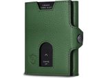 Portafoglio Sottile In Nappa Con Protezione Rfid, Scomparto Per Banconote E Tasca Per Monete - Perfetto Per Uomini E Donne Come Idea Regalo.
