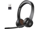 Cuffie Da Gioco (Microfono Auricolare Senza Fili Con Cancellazione Del Rumore Ai, Auricolare Bluetooth, Microfono Auricolare Senza Fili Con Cuffie Per Pc Skype