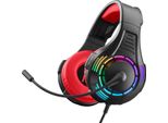 Cuffie Da Gioco Per Pc/Ps4/Ps5/Xbox One/Xbox Series Xs/Nintendo Switch/Tablet/Mobile, Cuffie Over-Ear Con Microfono Cardioide E Multieffetto Rgb
