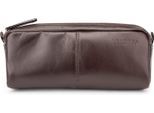 Grande Astuccio In Vera Pelle I Pratico Astuccio Per Il Lavoro, L'università E La Scuola I Versatile Astuccio Per Matite: Portamatite, Astuccio, Portamatite