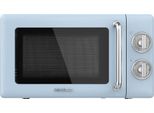 Microonde Proclean 3010 Mechanical, 20 L Retro Blue 700 W In 6 Impostazioni, Timer Fino A 30 Minuti, Modalità Scongelamento, Design Vintage In Blu, Finitura In Acciaio