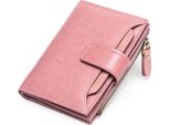Portafoglio Donna Piccolo, Portamonete Donna In Vera Pelle, Con 14 Scomparti Per Carte Di Credito Blocco Rfid Con Tasca Per Monete Portafoglio Piccolo