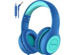 Bambini Con Cavo, Limitatore Di Volume 85/94Db, Pieghevole, Cuffie Regolabili (Suono Stereo Di Alta Qualità Per Un'esperienza Coinvolgente, Suono Stereo, Hd)