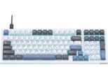Tastiera Meccanica Da Gioco, 98 Tasti Retroilluminati A Led, 96% Layout Qwerty Usa, Tastiera Cablata, Pre-Lubrificata