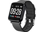 Orologio Intelligente, Orologio Fitness Con Monitor Cardiaco, Pedometro, Timer Per Il Sonno, Tracker Sportivo Impermeabile IP68
