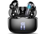 Bluetooth 5.3 In Ear Cuffie Con 4 Enc Noise Cancelling Mic, Cuffie Wireless Bassi Profondi Auricolari Senza Fili 40Hd, IP7 Auricolari Impermeabili