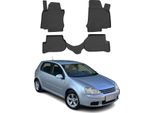 2003-2009 Vw Golf Mk5 Tappetini Tpe Nero 4 Pz