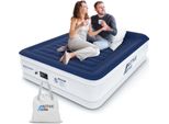 Letto Ad Aria Per 2 Persone, Materasso Ad Aria Autogonfiante Con Pompa Elettrica Integrata E Cuscino Integrato, Materasso Gonfiabile Per Il Campeggio