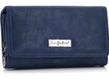 Portafoglio Da Donna Con Molti Scomparti Per Carte - Portafoglio In Ecopelle - Portafoglio Da Donna - Portafoglio Da Donna (Navy)
