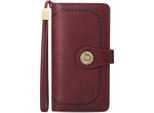 Portafoglio Donna Pelle Portafoglio Grande Molti Scomparti Con 24 Fessure Per Carte Portafoglio Lungo Donna Protezione Rfid Portafoglio Donna Pelle