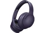 Doqaus Cuffie Senza Fili Bluetooth, Fino A 90 Ore, Over-Ear, 3 Modalità Di Equalizzazione, Hifi Stereo, Microfono Incorporato, Pieghevole, Cuffie Senza Fili Per Telefono Cellulare, Viola