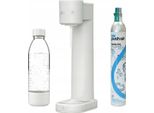 Saturatore Dafi Pushair Con Cartuccia CO2 + Bottiglia Da 0,7L Sandy