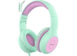 Cuffie Per Bambini Con Cavo, Limitatore Di Volume 85/94Db, Pieghevoli, Regolabili, Suono Stereo, Microfono Hd