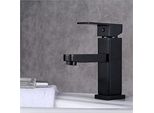 Rubinetto Del Bacino Del Bagno Rubinetto In Alluminio Del Miscelatore Dell'acqua Calda E Fredda Rubinetti Del Lavandino D'intervento Montati A Ponte (Colore: 1)