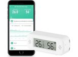Igrometro Termometro Wifi Per Interni: Sensore Di Temperatura Intelligente, App Per Il Monitoraggio Digitale Dell'umidità E Registrazione Dei Dati, Alexa Compatibile, Termometro Per La Stanza Del Sonno