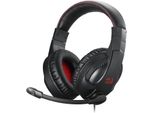 Cuffie Da Gioco, Suono Surround Stereo, Microfono A Cancellazione Di Rumore, Driver Da 40 Mm, Cuffie Over-Ear, Adatte A Pc/Ps/Xbox/Ns