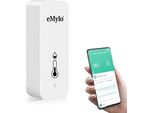 Emylo Wifi Termometro Igrometro Da Interno Tuya Sensore Di Temperatura Ambiente App Intelligente Registrazione Dati Calibrazione Camera Del Bambino, Accessori Per Serre, Garage