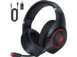 Cuffie Da Gioco, Cuffie Da Gioco Wireless Usb A 2,4 Ghz Per PS5/PS4/PC/MAC, Cuffie Da Gioco Con Microfono Staccabile, Cancellazione Del Rumore Enc