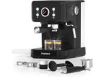 Macchina Portafiltro, Macchina Da Caffè Con Montalatte, Macchina Per Espresso 20 Bar, Macchina Per Espresso 2 In 1 Macchina Da Caffè Portafiltro Per Caffè Macinato