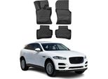 2015-2025 Jaguar F-Pace Tappetini Tpe Nero 4 Pezzi