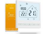 Beok Termostato Wifi Riscaldamento Elettrico A Pavimento Per Ambienti Smart Digital Compatibile Alexa Echo, Google Assistant Tuya Wifi App 16A Tol47Wifi