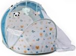 Eurekakids - Lettino Da Viaggio Pieghevole Con Zanzariera - 90 X 62 X 60 Cm - Da 0 A 6 Anni - Lettino Da Viaggio - Protegge Il Bambino Dagli Insetti E Offre Una Maggiore Sicurezza Durante Il Riposo