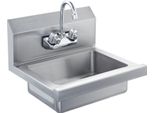 Lavamano Commerciale Con Rubinetto, Lavabo In Acciaio Inox, Lavamano Piccolo, Lavamano A Parete, Lavabo Per Ristorante, Cucina, Bar, Garage E Casa