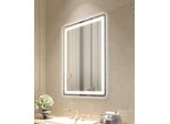 Specchio Da Bagno A Led Specchio Di Vanità 3 Colori Montaggio A Parete 60X80Cm