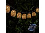 Confezione Da 10 Led Solar Fairy Lights Outdoor 3,6 M Lanterne Resistente Alle Intemperie IP44 Washingtondes Carta Corda Giardino