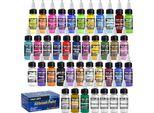 Vernice Per Aerografo, Set Di 36 Colori 4 Diluenti, Vernici Per Aerografo A Base D'acqua, Ready Spray, 20 Ml/Bottiglia