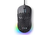 Tmkb M1Se Mouse Da Gioco Con Sensore Ottico Da 12800 Dpi, 6 Pulsanti Programmabili A Nido D'ape, Mouse Rgb Personalizzabile, Paracord Senza Trascinamento, Ergonomico