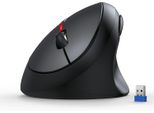 Tecknet Mouse Ergonomico Senza Fili, Mouse Verticale Da 4800 Dpi, Riduzione Del Rumore Del 99%, 6 Pulsanti, Mouse Senza Fili Per Computer Da 2,4G, Mouse Senza Fili Silenzioso Per Computer Portatili, Pc
