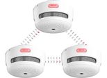 X-Sense XS01-WR Rivelatore Di Fumo Wireless Collegabile In Rete
