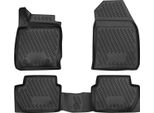 2014-2024 Ford Ecosport Tappetini Tpe Nero 4 Pz