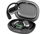 Leggero Bluetooth 5.4 Sport Earhook Air Bone Conduction Headphones Cuffie A Conduzione Ossea A Conduzione D'aria Con Archetto Per Jogging Corsa Ciclismo