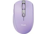 Ozaa Silent Wireless Mouse Bluetooth + 2.4Ghz, Multi-Dispositivo Compatto, 60% Plastica Riciclata, Ricaricabile Computer Portatile Pc Windows Android Mac