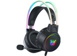 Onikuma KX15 Procuffie Gaming Wireless Rgb Microfono Sensibile - Nero