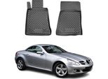 2004-2010 Mercedes Slk R171 Tappetini Tpe Nero 2 Pz