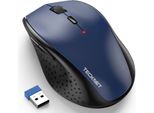 Mouse Wireless Tecknet, Mouse Wireless 2.4G Da 4800 Dpi Con Ricevitore Usb, Durata Della Batteria Di 30 Mesi, Tracciamento Ottico, Mouse Wireless Con 6 Pulsanti